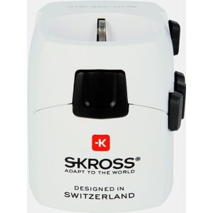 S-Kross Pro World Travel Adapter. With Ground Plugs 7.0 Amp, Wereldstekker