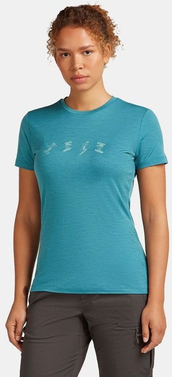 Icebreaker - Merino 150 Tech Lite - T-shirt - Dames - Snow - 100% Merinowol