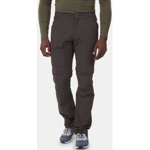 Broek Fjällräven Men Travellers MT Zip-off Trousers Dark Grey