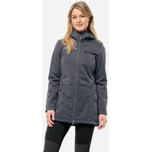 Jack Wolfskin Windhain Softshell Parka  - Dames