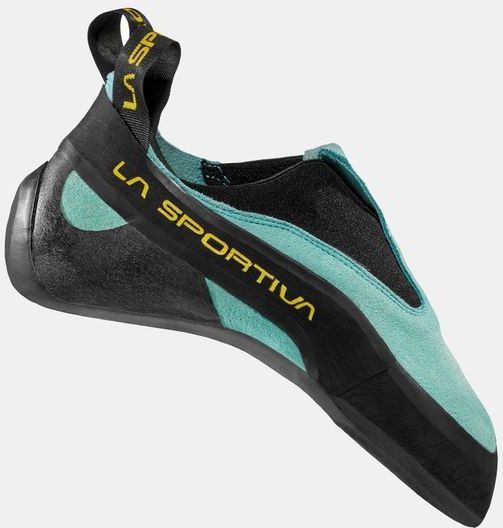 La Sportiva - Cobra - Klimschoenen - Turkoois/Zwart - Asymmetrische Leest