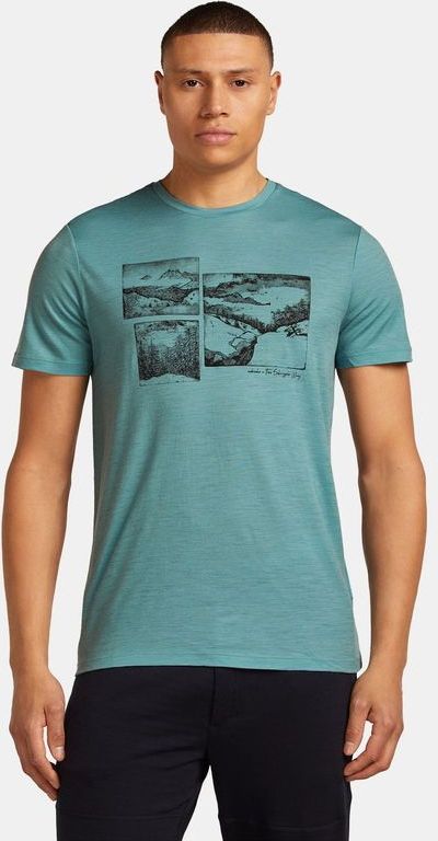 Icebreaker - Merino 150 Tech Lite The Climb - T-shirt - Korte Mouwen