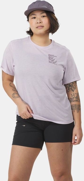 Jack Wolfskin - Functioneel T-shirt - Licht - Vochtregulerend - Sneldrogend