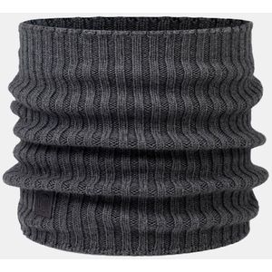 Buff - Knitted Neckwarmer Comfort Norval - Colsjaal - Grijs/Zwart