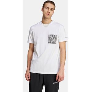 adidas Terrex Graphic Pocket Print Tee - Heren