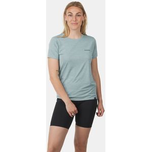 T-Shirt Patagonia Women Capilene Cool Daily Graphic Shirt - Waters Boardshort Logo: Thermal Blue X-Dye-XS