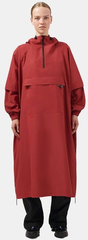 Maium - Poncho - Burgundy - Unisex - 100% Gerecycled Polyester - Waterdicht