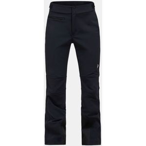 Peak Performance Stretch Softshell Ski Pants Women BLACK maat XL
