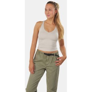 Vuori - Halo Performance Crop Tank 2.0 - Tanktop - Dames - Zwart - DreamKnit