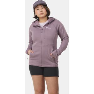 Jack Wolfskin Kolbenberg Hooded FZ Fleecevest  - Dames