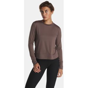 Vuori - Daydream Crew - Dames Shirt - Lichtgrijs - Ademend - UPF 30+