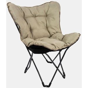 Bo-Camp - Urban Outdoor - Vlinderstoel - Redbridge - M - Oxford polyester - Beige