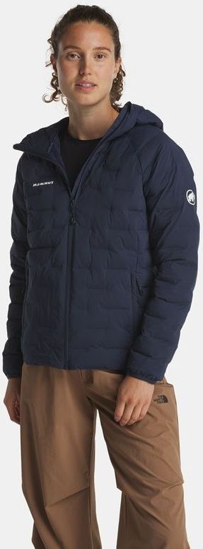 Mammut - Womens Sender Insulation - Synthetisch Jack - Blauw - Isolerend - Capuchon