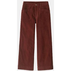 Patagonia - Wide Leg Cord Pants - Vrijetijdsbroek - Rood