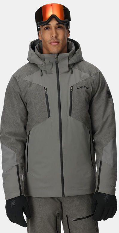 Spyder Alyeska Melange Ski Jas Heren Grijs S