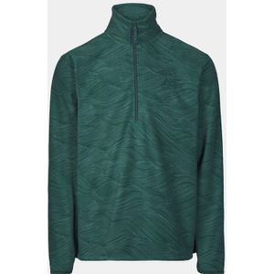 Ayacucho Wave Printed 1/2 Zip Fleecetrui - Heren