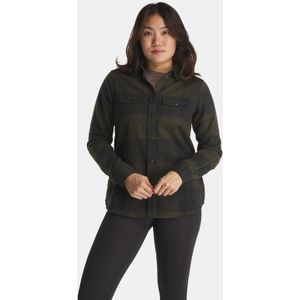 Fjällräven - Canada LS Shirt - Dames - Gerecycled Wolmengsel
