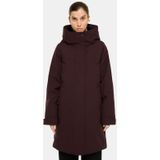 Elvine - Eline - Damesjas - Wijnrood - 100% Gerecycled Polyester - Water- en Windafstotend