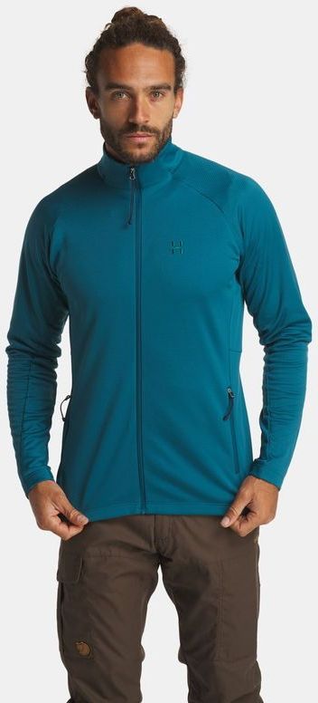 Haglöfs Korp Mid Jacket Fleecevest (Heren |blauw)