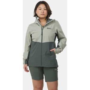 Jack Wolfskin - Weiltal 2L Hardshell Jas - Dames - Waterdicht - 100% Gerecycled Polyester