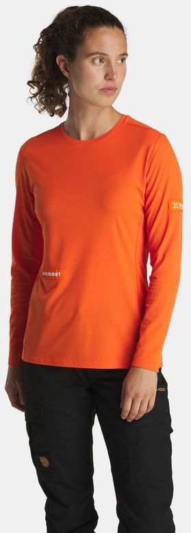 Mammut Womens Eiger Nordwand First Layer Longsleeve Sportshirt (Dames |rood)