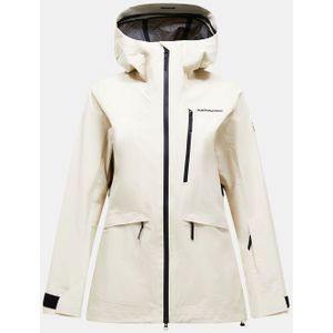 Jas Peak Performance Women Vertec Hipe Shell Jacket Sand Fog-XS