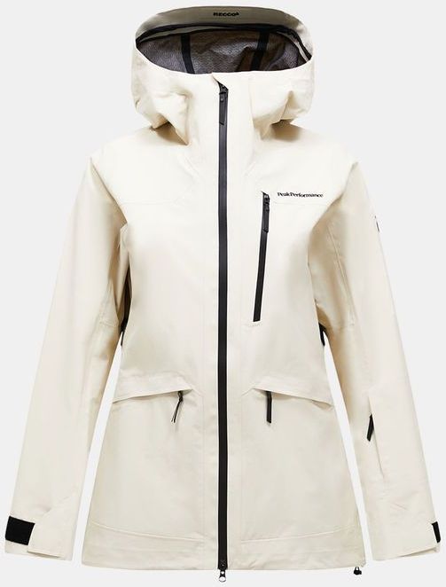 Jas Peak Performance Women Vertec Hipe Shell Jacket Sand Fog-XS