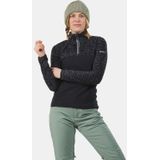 Roxy - Sayna - Fleece - Zwart - 100% Gerecycled Polyester, WarmFlight® Thermisch Fleece
