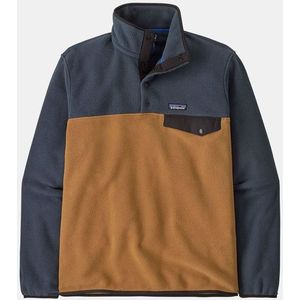 Patagonia - LW Synch Snap-T P/O - Fleece Trui - Bruin - Gerecycled Polyester