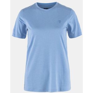 Fjallraven Abisko Day Hike SS Women - Dames - T-shirt - Blauw