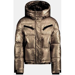 SuperRebel Spicy Girls Metallic Hooded Ski Jacket, Extra Clos Ski-Jas  - Kinderen - Meisjes