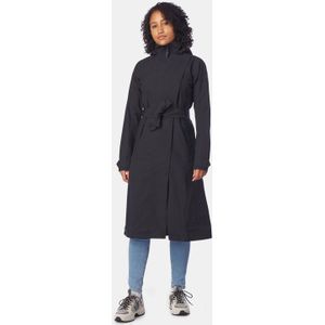 Regenjas Agu Women Trench Coat Long Urban Outdoor Black