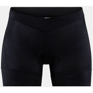 Craft Fietsbroek Kort Zonder Bretels Dames Zwart - ESSENCE HOT PANTS W BLACK - M