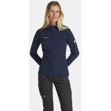 Mammut Womens Madris Light Midlayer Hooded Jacket Fleecevest (Dames |blauw)