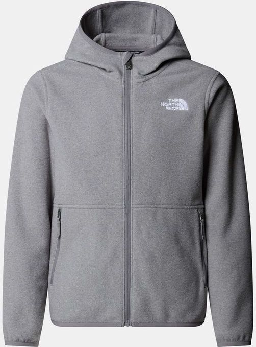 The North Face - Glacier-fleece - Tnf Mid Grey Heather - Fleece - Voor Tieners