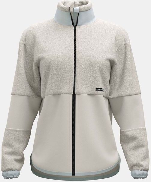 Ortovox - Womens Fleece Teddy Jacket - Fleecevest - Grijs