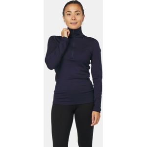 Ondershirt Icebreaker Womens 260 Tech LS Half Zip Midnight Navy