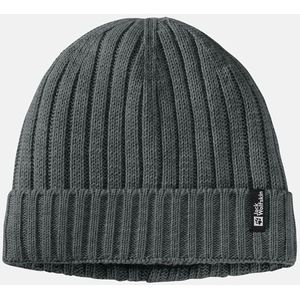 Jack Wolfskin Rib Knit Beanie Muts - Heren