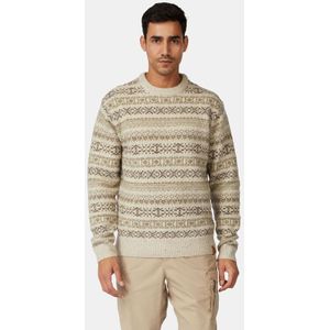 Ayacucho Coniston Fair Isle Crew Neck Trui - Heren