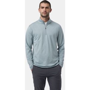 Vuori - Ponto 1/2 Zip Mock Neck - Heren Vest - Zwart - DreamKnit