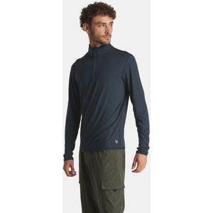 Vuori - Ease Performance 1/2 Zip - Heren - Zwart - Vochtafvoerende stof