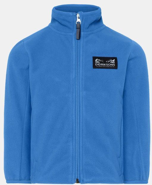 Didriksons Kids Muskot Windproof Jacket Fleecevest (Kinderen |blauw)