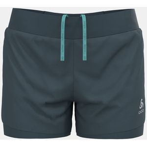 Odlo 2-In-1 Shorts Zeroweight 3 Inch  - Dames