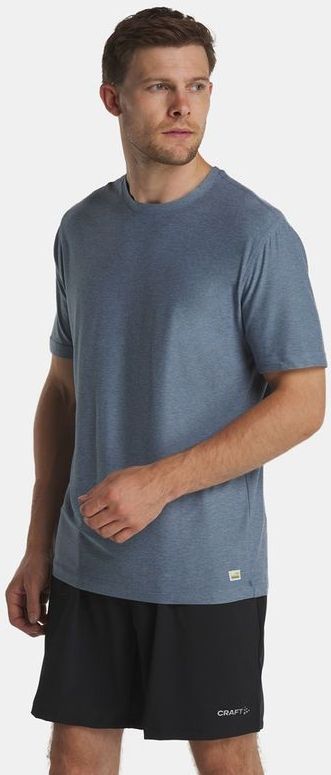 Vuori - Strato Tech Tee - T-shirt - Blauw - Ultralicht Stretchmateriaal