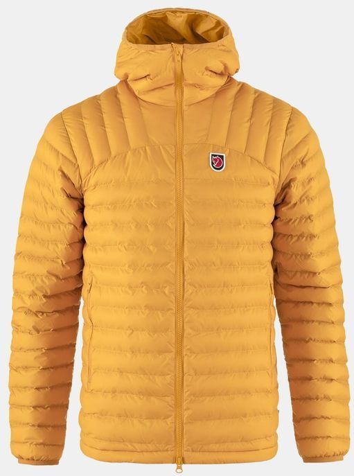 Fjällräven - Expedition Lätt Hoodie - Jas - Mustard Yellow - Polyamide