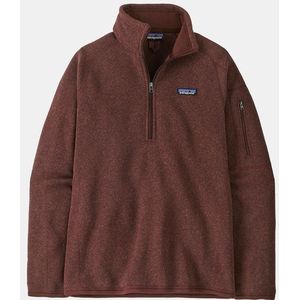 Patagonia - Better Sweater 1/4 Zip - Damestrui - Dark Ruby - 100% Gerecycled Polyester
