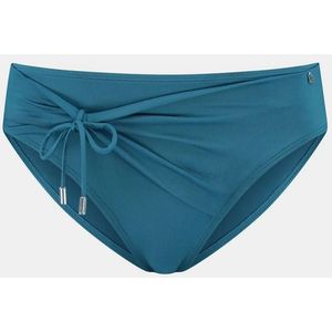 Beachlife 202A - Petrol Mid Waist Bottom Bikinibroekje  - Dames