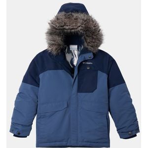 Columbia - Nordic Strider II - Gevoerde Jas - Kinderen - Jongens - Blauw - Waterdicht