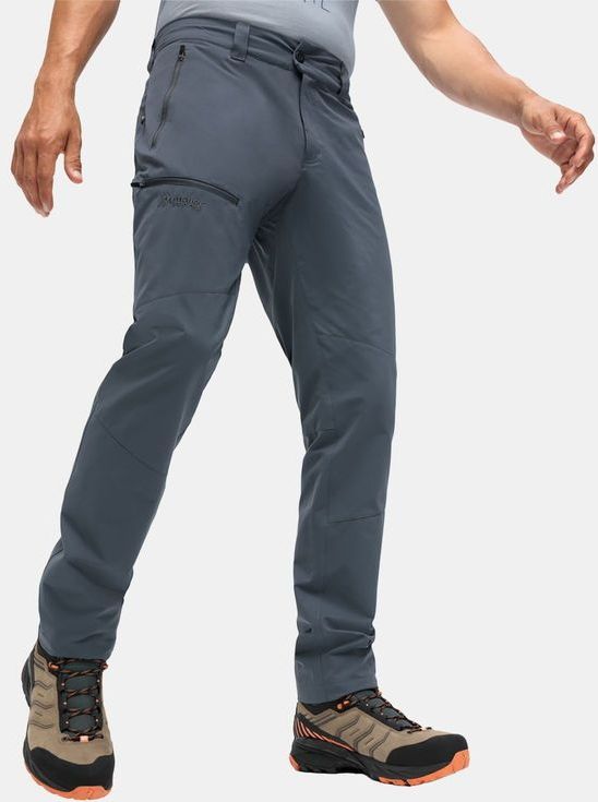 Heren - Wandelbroek - Grijsblauw - Polyester - Regular Fit