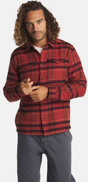 Patagonia - Fjord Flannel Shirt - Overhemd - Rood